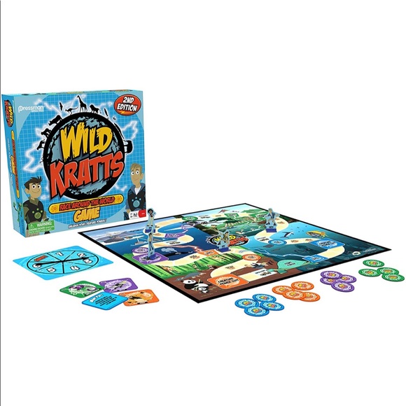 Other - Wild Kratts Race Around The World Board Game